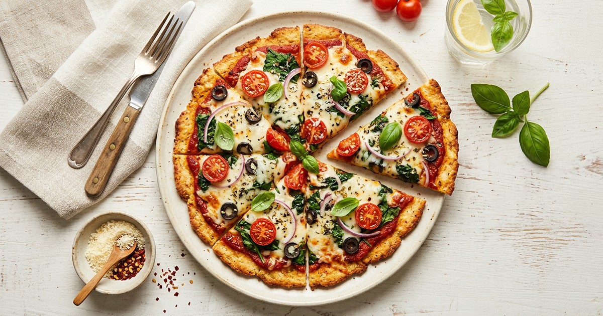 Fathead Dough Keto Pizza