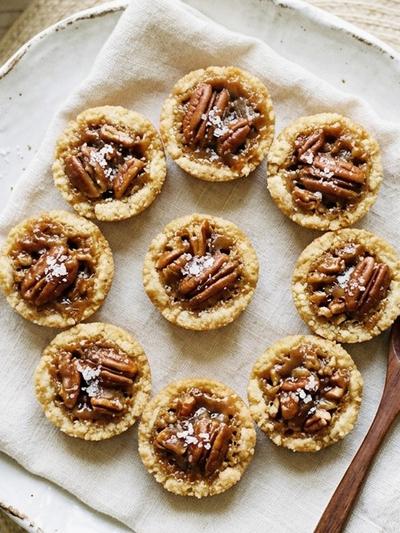 Air Fryer Salted Caramel Pecan Pie Bites (Vegan Keto)