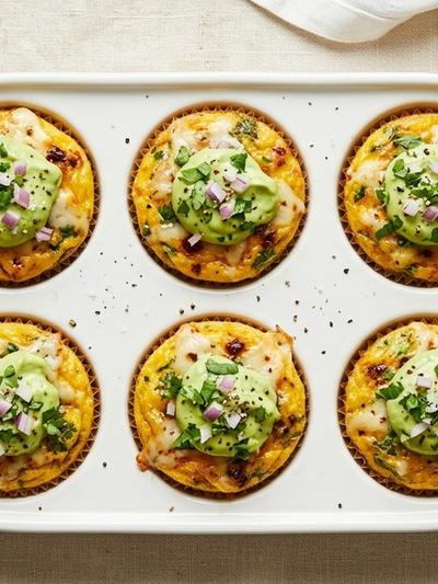 Batch-Prep Chipotle-Lime Coconut Egg Cups with Pepper Jack & Avocado